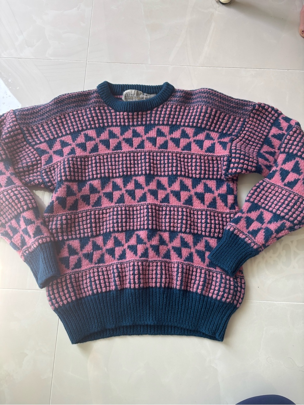 Britches 100% Wool Sweater